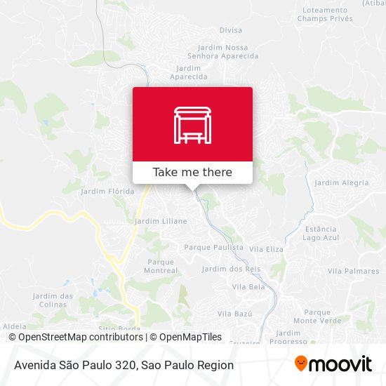 Avenida São Paulo 320 map