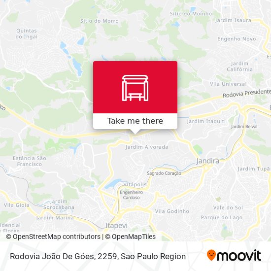 Rodovia João De Góes, 2259 map