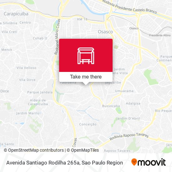 Avenida Santiago Rodilha 265a map