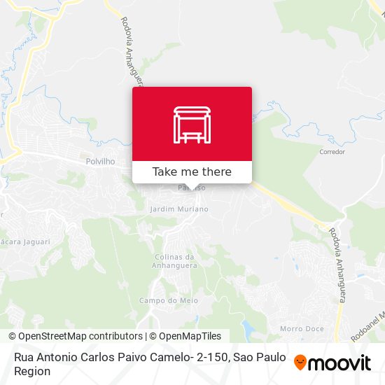 Rua Antonio Carlos Paivo Camelo- 2-150 map