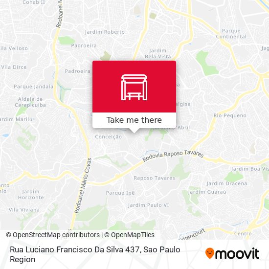 Rua Luciano Francisco Da Silva 437 map