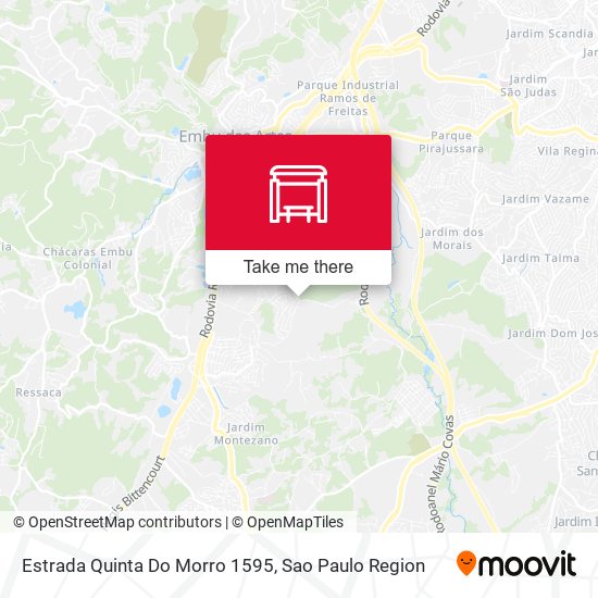 Estrada Quinta Do Morro 1595 map