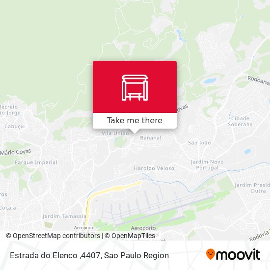 Estrada do Elenco ,4407 map