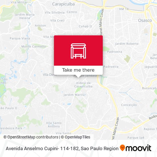 Avenida Anselmo Cupini- 114-182 map