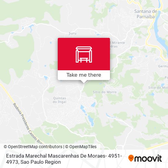 Estrada Marechal Mascarenhas De Moraes- 4951-4973 map