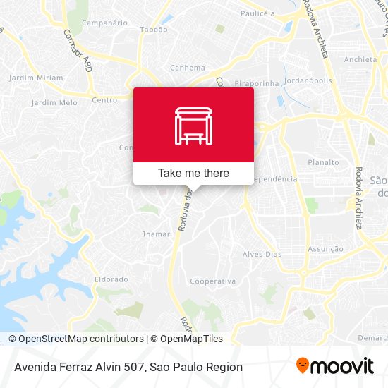 Avenida Ferraz Alvin 507 map
