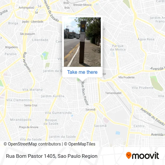 Rua Bom Pastor 1405 map