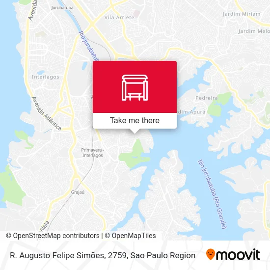 R. Augusto Felipe Simões, 2759 map