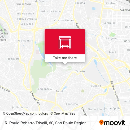 R. Paulo Roberto Trivelli, 60 map