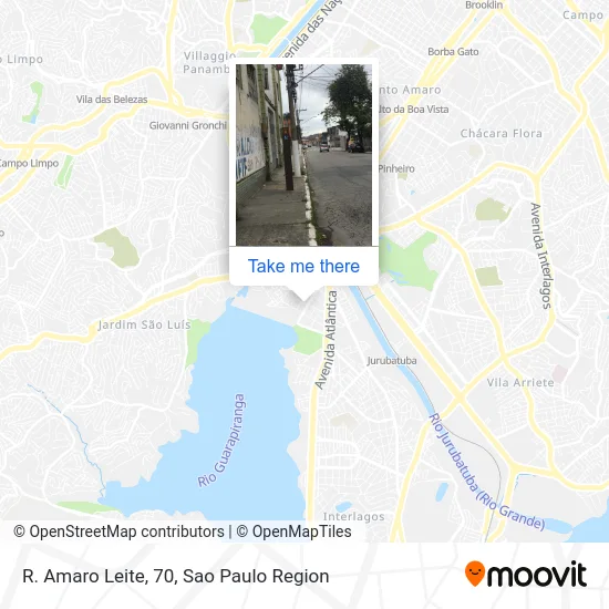 R. Amaro Leite, 70 map