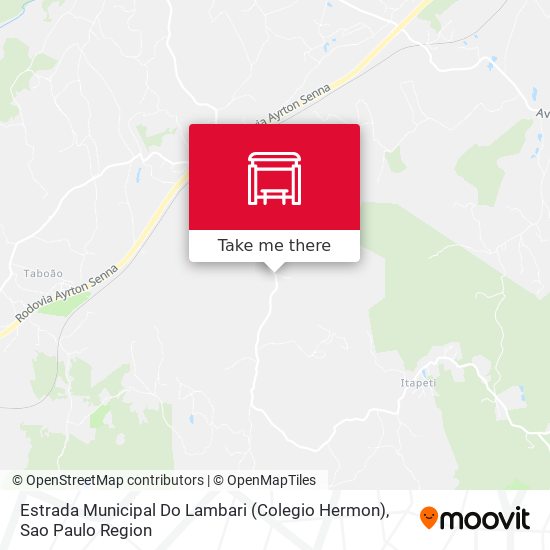 Estrada Municipal Do Lambari (Colegio Hermon) map