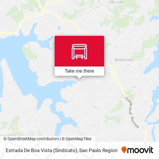 Estrada De Boa Vista (Sindicato) map