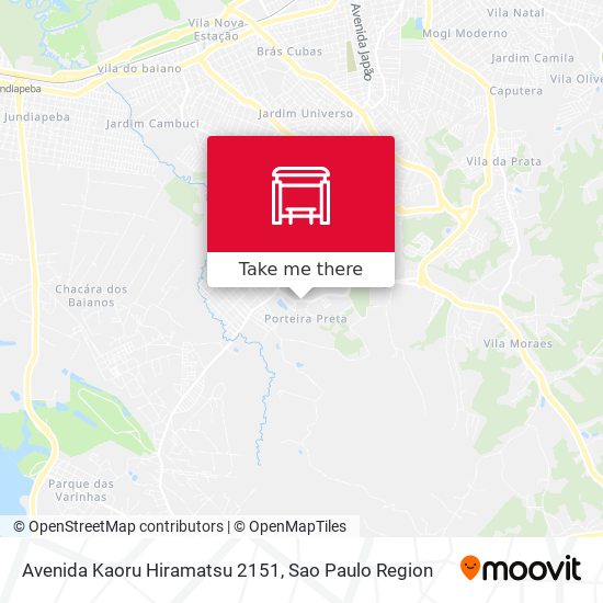 Avenida Kaoru Hiramatsu 2151 map