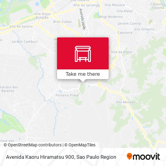 Avenida Kaoru Hiramatsu 900 map