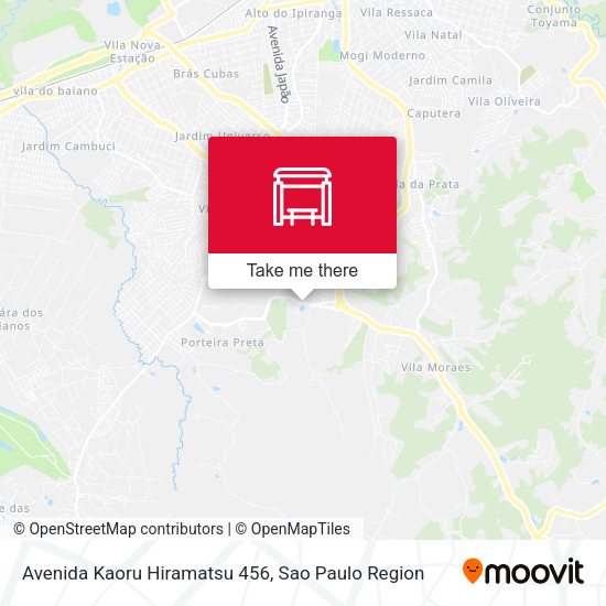 Avenida Kaoru Hiramatsu 456 map