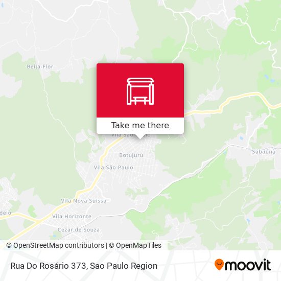 Rua Do Rosário 373 map