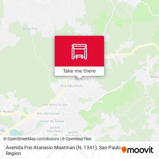 Avenida Frei Atanasio Maatman (N. 1341) map