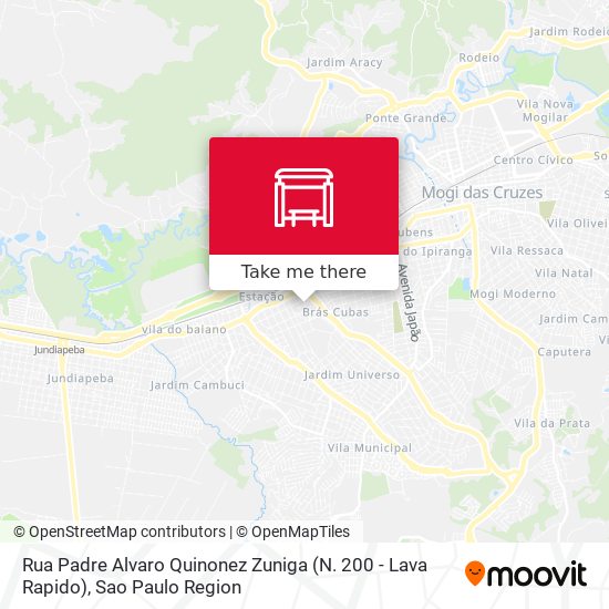 Rua Padre Alvaro Quinonez Zuniga (N. 200 - Lava Rapido) map