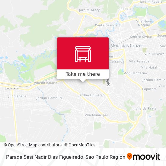 Parada Sesi Nadir Dias Figueiredo map