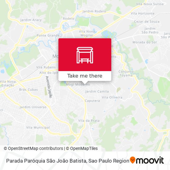 Parada Paróquia São João Batista map