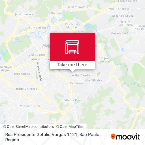 Rua Presidente Getúlio Vargas 1121 map
