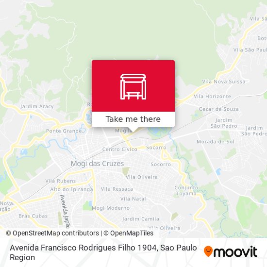 Avenida Francisco Rodrigues Filho 1904 map