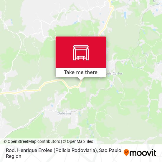 Rod. Henrique Eroles (Policia Rodoviaria) map