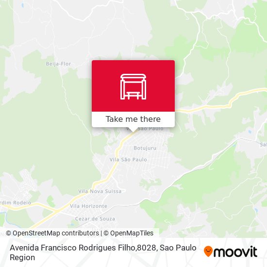 Avenida Francisco Rodrigues Filho,8028 map