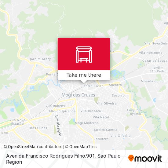 Mapa Avenida Francisco Rodrigues Filho,901