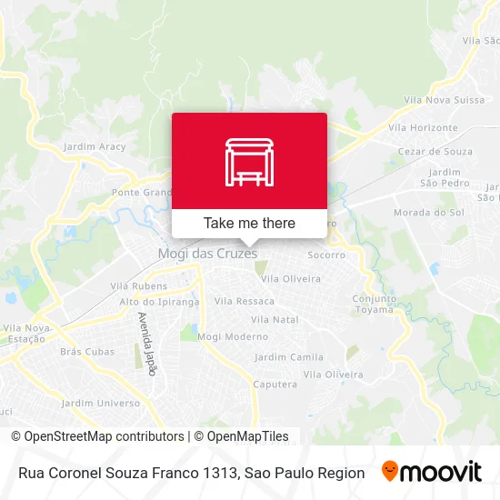 Rua Coronel Souza Franco  1313 map