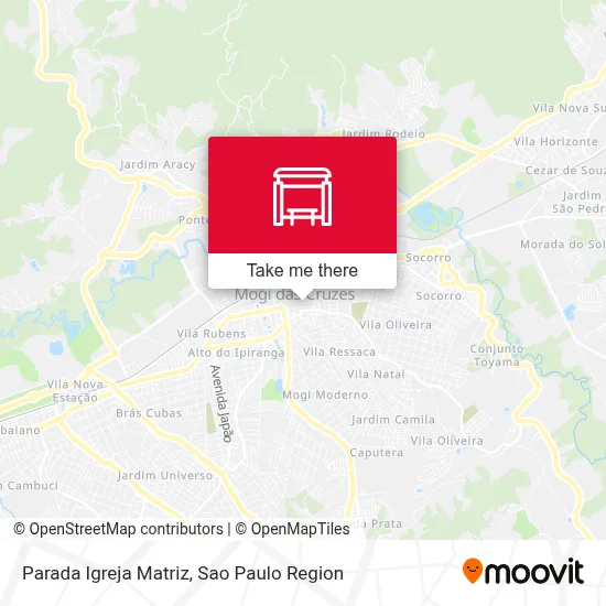 Parada Igreja Matriz map