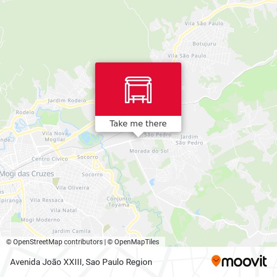 Avenida João XXIII map