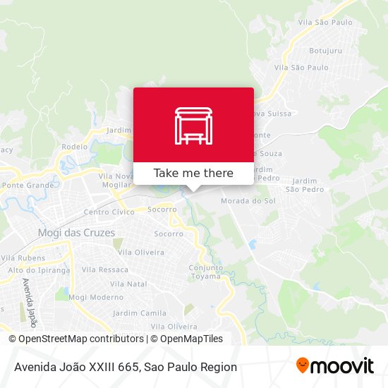 Avenida João XXIII 665 map