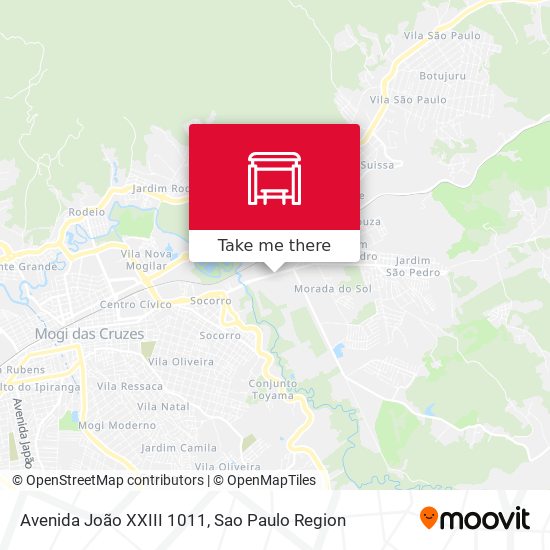 Avenida João XXIII 1011 map