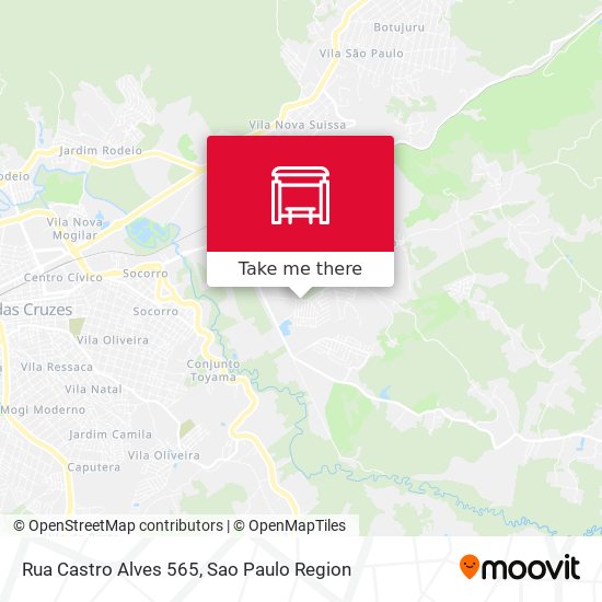 Mapa Rua Castro Alves 565