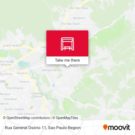 Rua General Osório 11 map