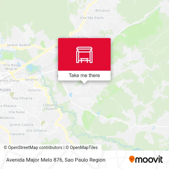 Avenida Major Melo 876 map
