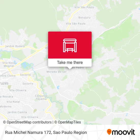 Rua Michel Namura 172 map