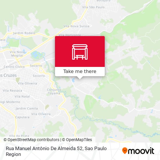Mapa Rua Manuel Antônio De Almeida 52