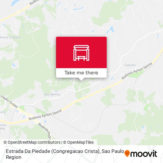 Estrada Da Piedade (Congregacao Crista) map