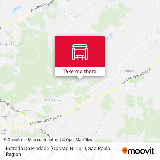Estrada Da Piedade (Oposto N. 101) map