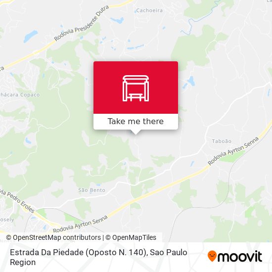 Estrada Da Piedade (Oposto N. 140) map