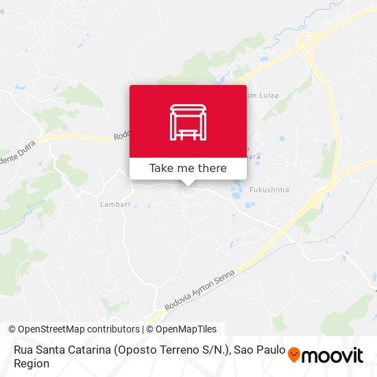 Rua Santa Catarina (Oposto Terreno S / N.) map
