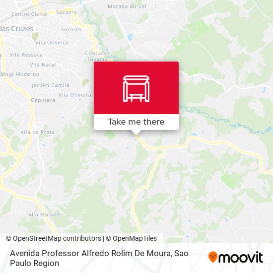 Avenida Professor Alfredo Rolim De Moura map