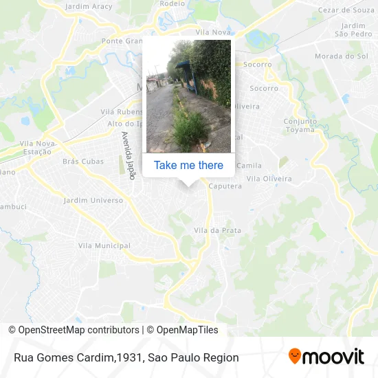 Rua Gomes Cardim,1931 map