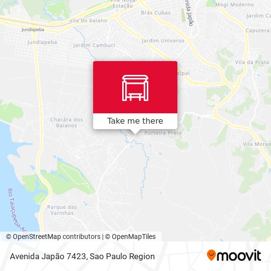 Avenida Japão 7423 map