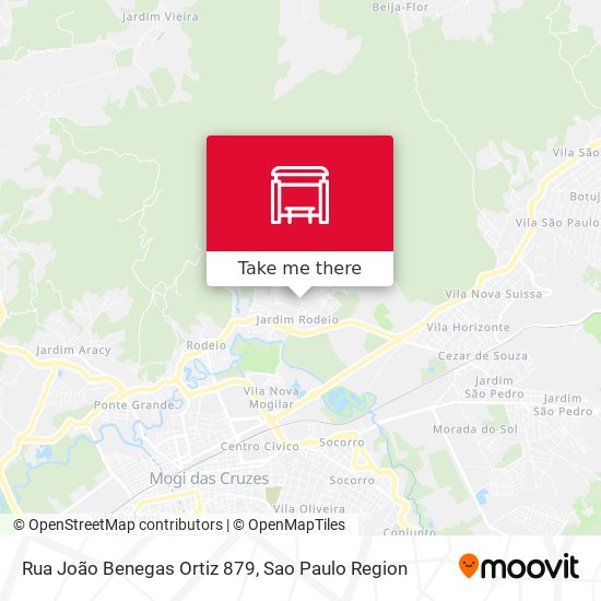 Rua João Benegas Ortiz 879 map