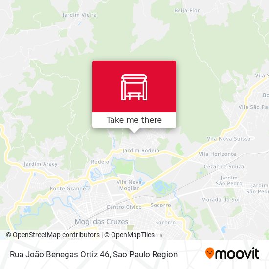 Rua João Benegas Ortiz 46 map