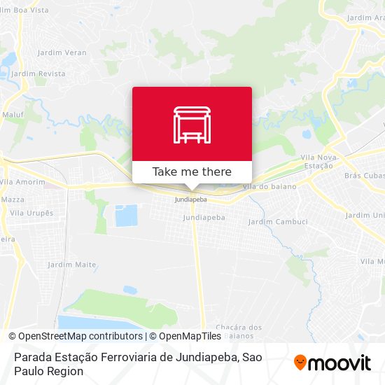 Parada Estação Ferroviaria de Jundiapeba map