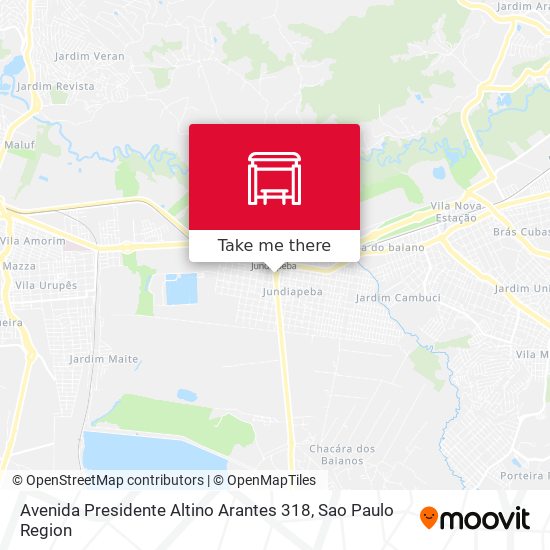 Avenida Presidente Altino Arantes 318 map